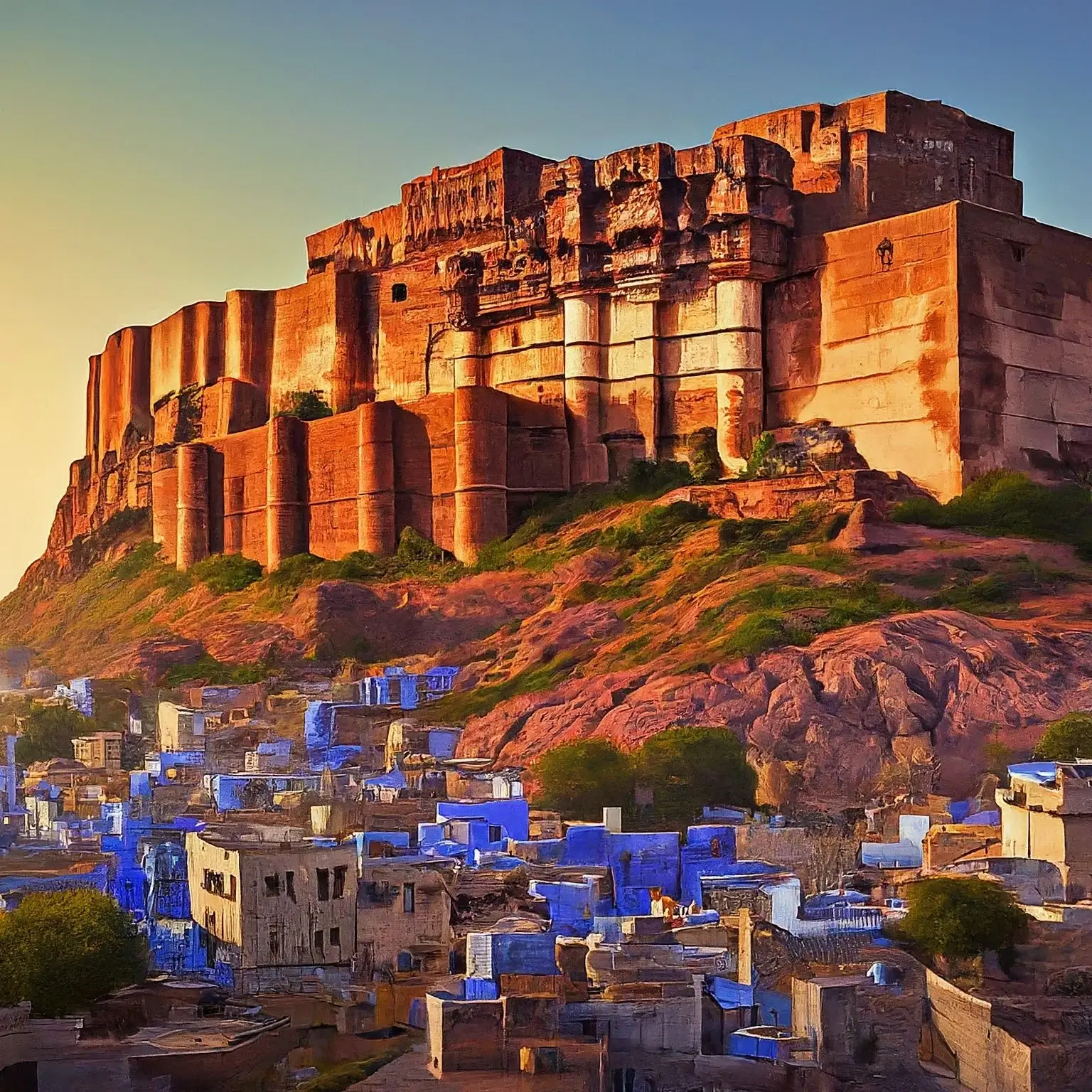 Mehrangarh Fort image